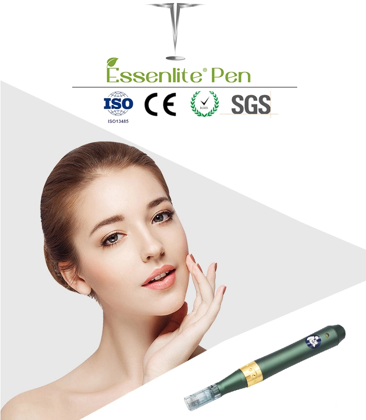 Q3 Microneedle Electric Derma Pen with Two Needle Cartridges