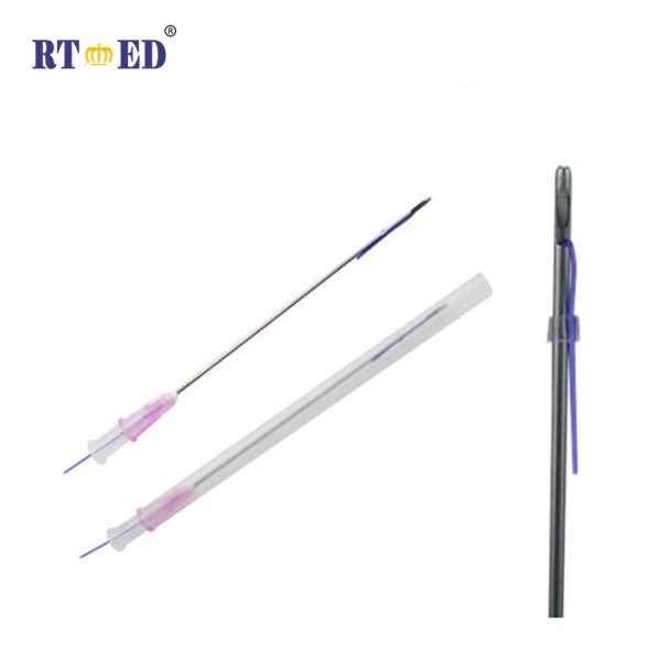 High Quality Eye Eyebrow Forehead Pdo Thread Blunt Sharp Needle 4D 6D Cog Thread Lifting