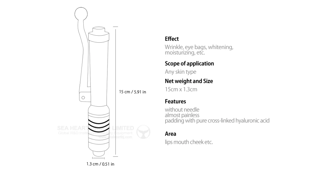 Newest High Hyaluronic Pen for Lifting Lip Hyaluronic Acid