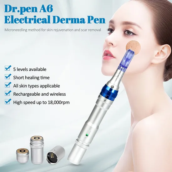 Kabelloser Derma Pen Dr Pen Leistungsstarker Ultima A6 Mikronadel Dermapen Meso Wiederaufladbarer Dr Pen
